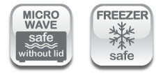 Micro Wave (safe without lid)| Freezer Safe